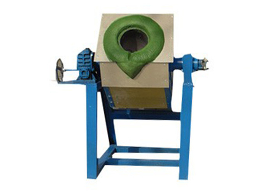 Environmentally Friendly Electric Induction Melting Furnace Harmless No Dust No Loss